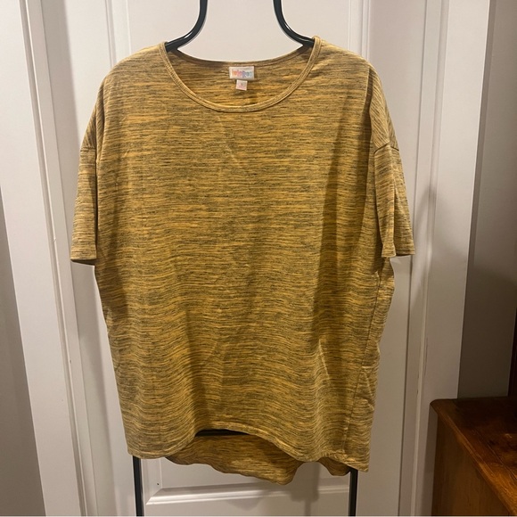 Casual Yellow Striped T-Shirt - Picture 4 of 6